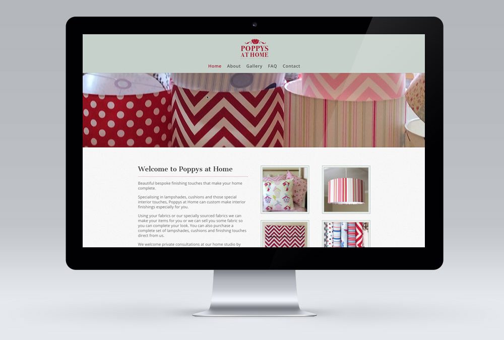 Website Design – Poppys at Home
