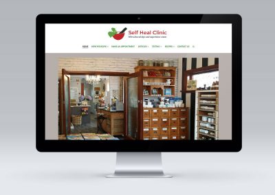 Multisite Website Design – The Self Heal Clinic, Masterton