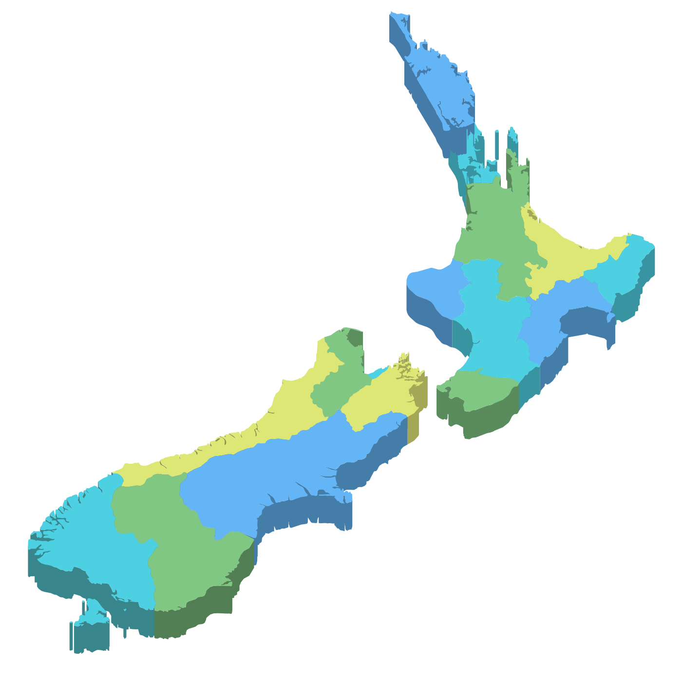 Website Design & Digital Media Specialists 1 nz map
